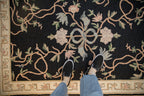 4x6 Vintage Chainstitch Rug
