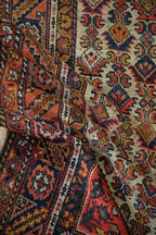 4x11.5 Vintage Hamadan Rug Runner