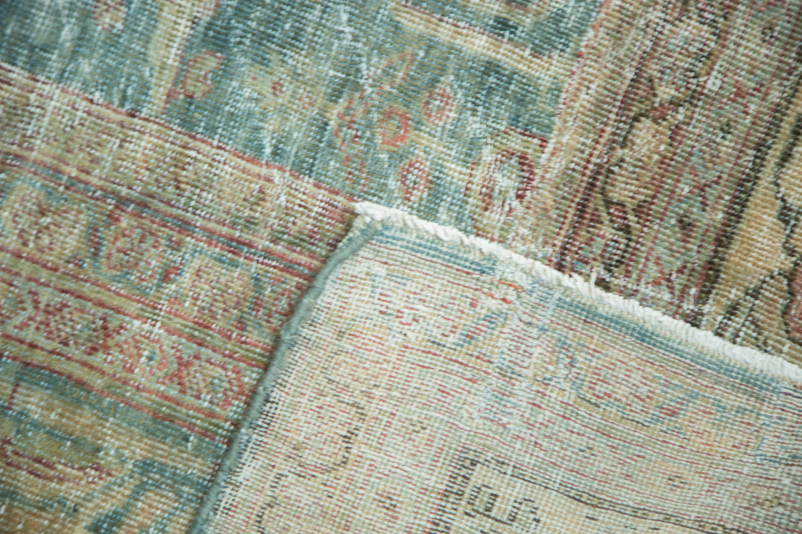 10x11 Antique Mahal Square Carpet