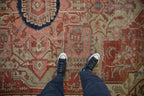 9x12 Antique Serapi Carpet