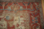 9x12 Antique Serapi Carpet
