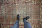 4x6 Vintage Distressed Hamadan Rug