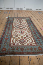 3x6 Vintage Distressed Hamadan Rug Runner