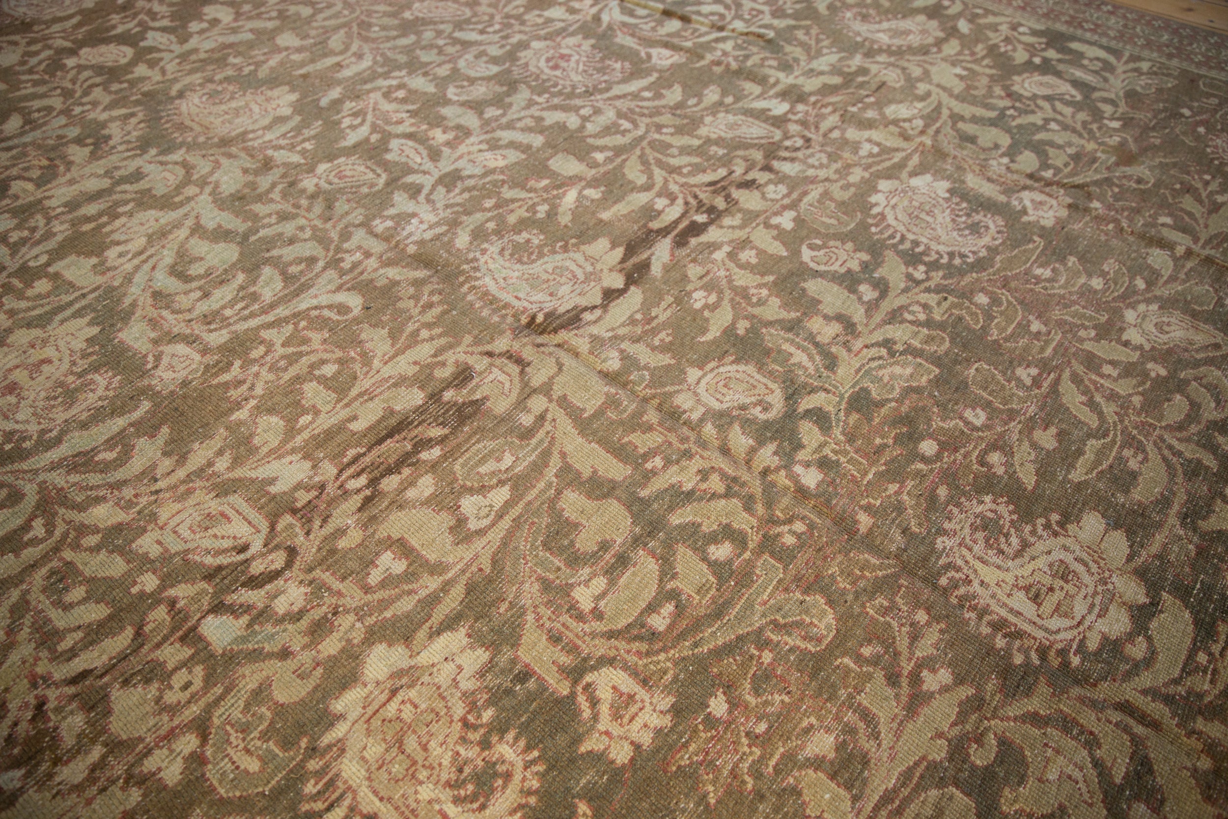 12x15 Vintage Distressed Malayer Carpet
