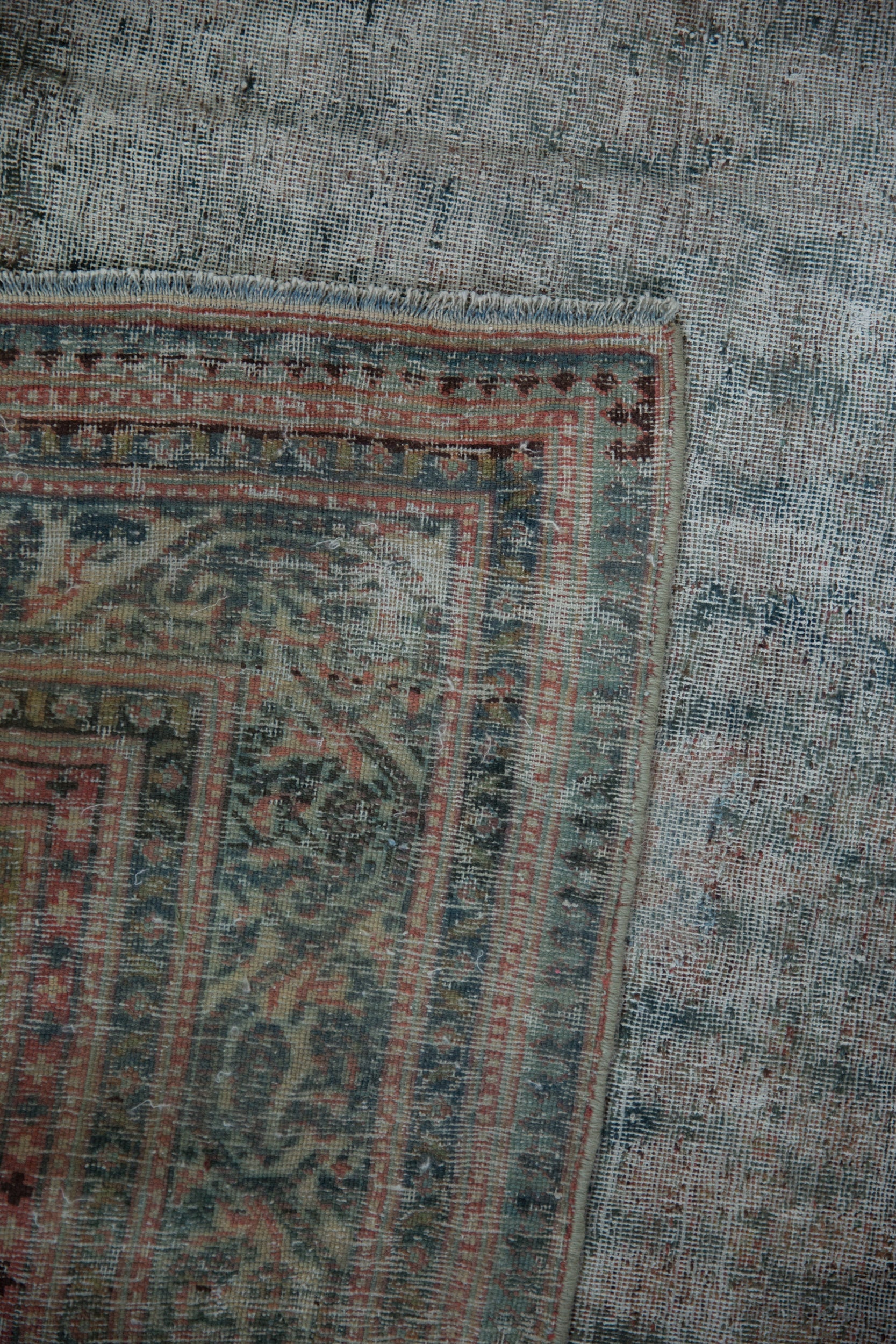 RESERVED 6x13 Vintage Distressed Malayer Carpet