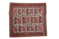 4x4.5 Antique Afshar Square Rug