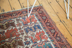 4x4.5 Antique Afshar Square Rug