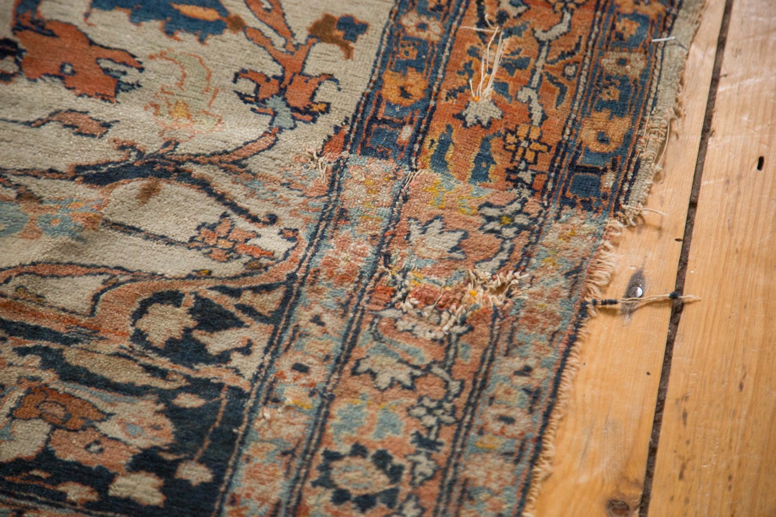 4x5.5 Antique Haji Jalili Tabriz Rug